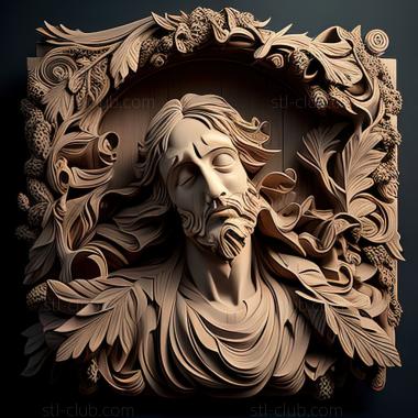 3D model st jesus (STL)